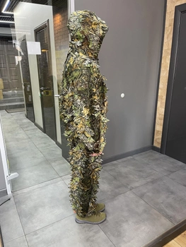 Маскировочный костюм Кикимора (Geely), цвет Листья, размер M-L до 80кг