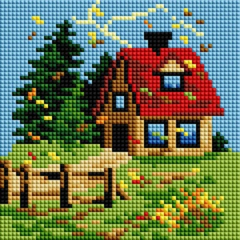 Набір алмазної мозаїки ColorArt Осінь 15x15 PP1105