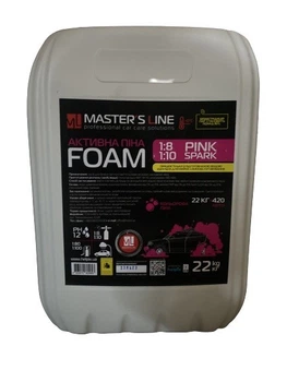 Пінка для безконтактного миття 22кг HELPIX MASTER'S LINE PINK SPARK (1:8/1:10) (рожева)