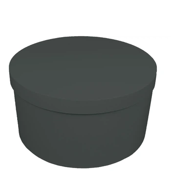 Коробка Perfectbox циліндрична матова 20х40 см Чорний
