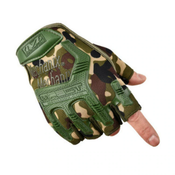 Перчатки Тактические Безпалые Порезозащитные Противоскользящие ClefersTac MXW - Мультикам Размер: L (50230756)
