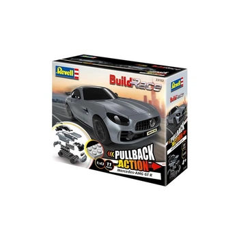 Сборная модель Revell Mercedes-AMG GT R, Grey Car уровень 1, 143 (RVL-23152)