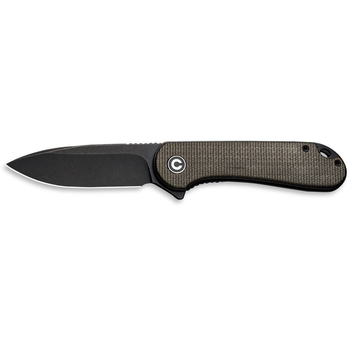 Ніж Civivi Elementum Dark Micarta Black Blade (C907Z)