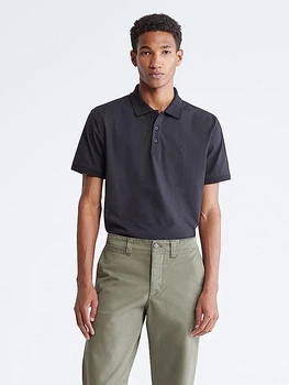 Поло длинное мужское Calvin Klein 515788231 XXL Черное (1159784782)