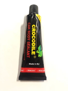 Полиуретановый герметик шовный черный 60g "Crocodile" (черная крышечка)