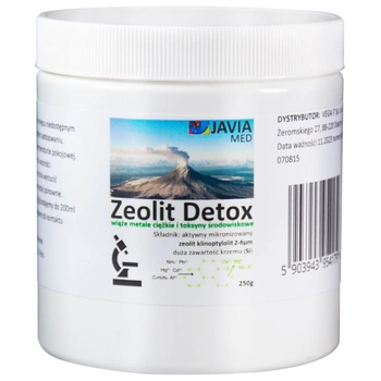 Uniwersalny środek czyszczący Javia Med Zeolit Detox 250 g (5903943954179)