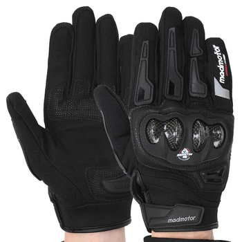Мотоперчатки с закрытыми пальцами Zelart Madmotor Action MT-08 размер XL Black