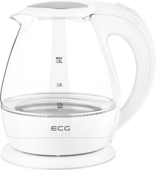 Электрочайник ECG RK 1520 – стекло, 1.5 л 2200 Вт