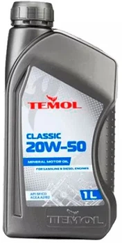 Масло моторное TEMOL CLASSIC 20W-50, 1Л