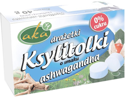 Drażetki pudrowe Aka 0% cukru z ashwagandą (5908228012667)