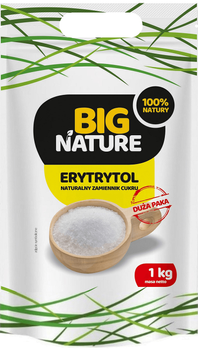 Zamiennik cukru Big Nature Erytrytol 1 kg (5903351623186)