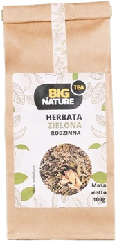 Herbata Big Nature Zielona Rodzinna 100 g (5903351627573)