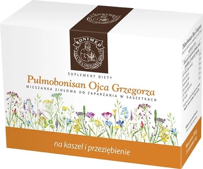 Suplement diety Bonimed Pulmobonisan Ojca Grzegorza 25x4g (5908252932863)