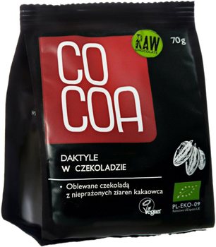 Daktyle w surowej czekoladzie 50% Cocoa Bio 70 g (5902768064674)