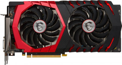 Відеокарта MSI GTX 1060 6Gb Gaming X (GTX 1060 GAMING X 6G) (GDDR5, 192 bit, PCI-E 3.0 x16)