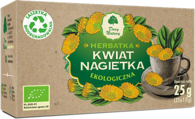 Herbata Dary Natury Nagietek Kwiat Eko 25x1G (5903246866780)