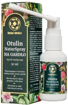 Spray na gardło Herbal Medica Otulin Natur 30 ml (5906874431368)