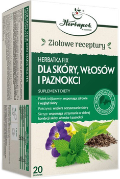Herbatka Herbapol Fix Dla Skóry, Włosów i Paznokci (5903850004141)