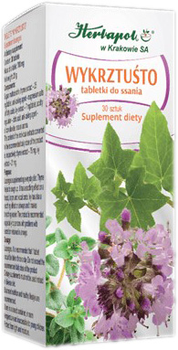 Suplement diety Herbapol Wykrztuśto tabletki do ssania 30 szt. (5903850014188)