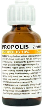 Suplement diety Herbapol Propolis 10% z pyłkiem pszczelim 35ml (5903850018162)