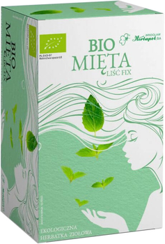 Трав'яний чай Herbapol Mint BIO 20 шт (5906014213205)