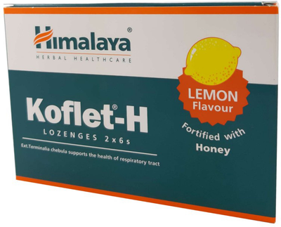 Льодяники з лимоном Himalaya Koflet-H 12 шт (8901138834920)