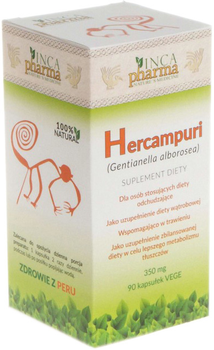 Suplement diety Incapharma Hercampuri 90 kapsułek (5903943953035)