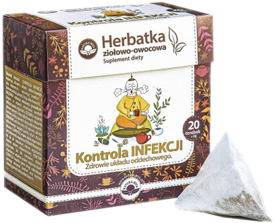 Чай для боротьби з інфекціями Natura Wita 20x2 г (5902194544627)