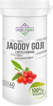 Suplement diety Soul Farm Premium Jagody Goji 60 kapsułek antystarzeniowe (5902706731934)