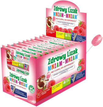 Zdrowy Lizak Starpharma Mniam 6g Malina 40 szt. (5907763674118)