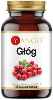 Suplement diety Yango Głóg 460 mg 90 kapsułek ochrona serca (5903796650280)