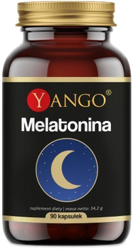 Дієтична добавка Yango Мелатонін 90 капсул для спокійного сну (5904194060572)