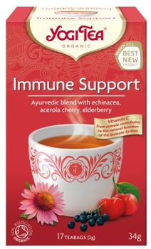 Herbata Yogi Tea Immune Support Bio 17x2 g (4012824403222)