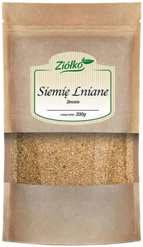 Suplement diety Ziółko Siemię Lniane złote ziarno 200 g (5903240520688)