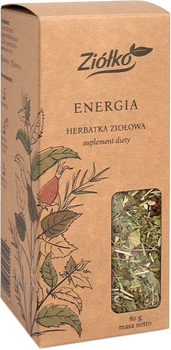 Suplement diety Ziółko Energia Herbatka Ziołowa 80 g (5904323160210)