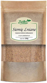 Молоте насіння льону Ziółko 200 г (5904323160289)