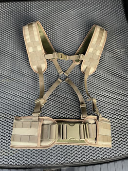 Разгрузочная система РПС, КОРДУРА, тактический пояс койот, размер XL