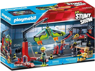 Zestaw do zabawy Playmobil Stacja obsługi (70834)