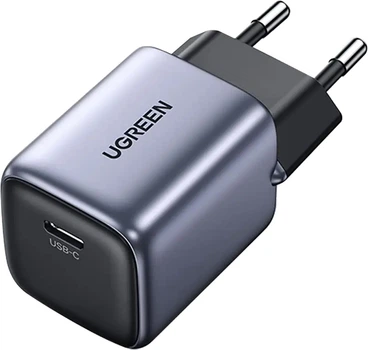 Зарядний пристрій Ugreen Nexode Mini 30 W PD GaN Tech PD 3.0 (PD 2.0) QC 4.0+ Black (CD319/90666)