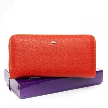 Женский кошелек из кожи Classic DR. BOND WS-8 orange