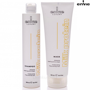 Набір із молочними протеїнами ENVIE LUXURY MILK Шампунь 250ml + Маска 250ml