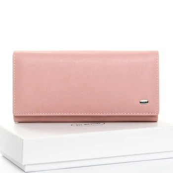 Женский большой кошелек Classic кожа DR. BOND W1-V pink