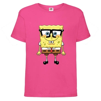 Футболка Спанч Боб 30 (Sponge Bob) розовая 164 см