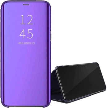 Чехол Mirror для Iphone 11 книжка зеркальный Clear View Purple
