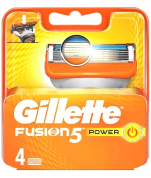 Леза для бритви Gillette Fusion 5 4 шт (7702018879069)