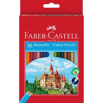 Набір кольорових олівців FABER CASTELL 36 кольорів