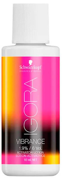 Emulsja aktywująca do włosów Schwarzkopf Igora Vibrance 1.9% 6 Vol. Activating Lotion 60 ml (4045787423587)