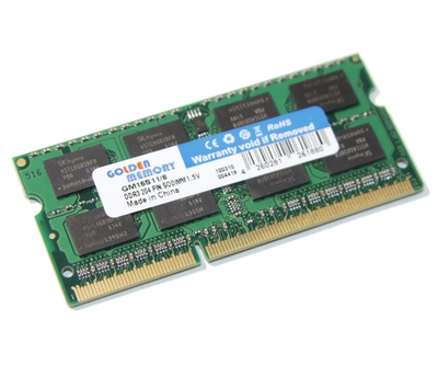 Пам'ять SO-DIMM, DDR3, 8Gb, 1600 MHz, Golden Memory, 1.5V (GM16S11/8)