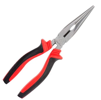 Довгогубці прямі INTERTOOL STORM 200мм (NT-0140)