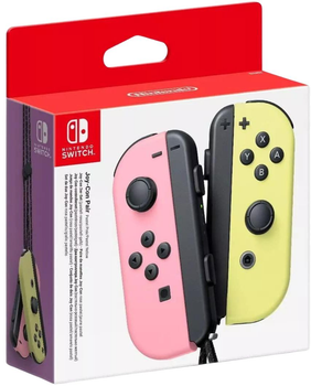 Kontroler Nintendo Switch Joy-Con Pair Pastel Pink Yellow (0045496431686)